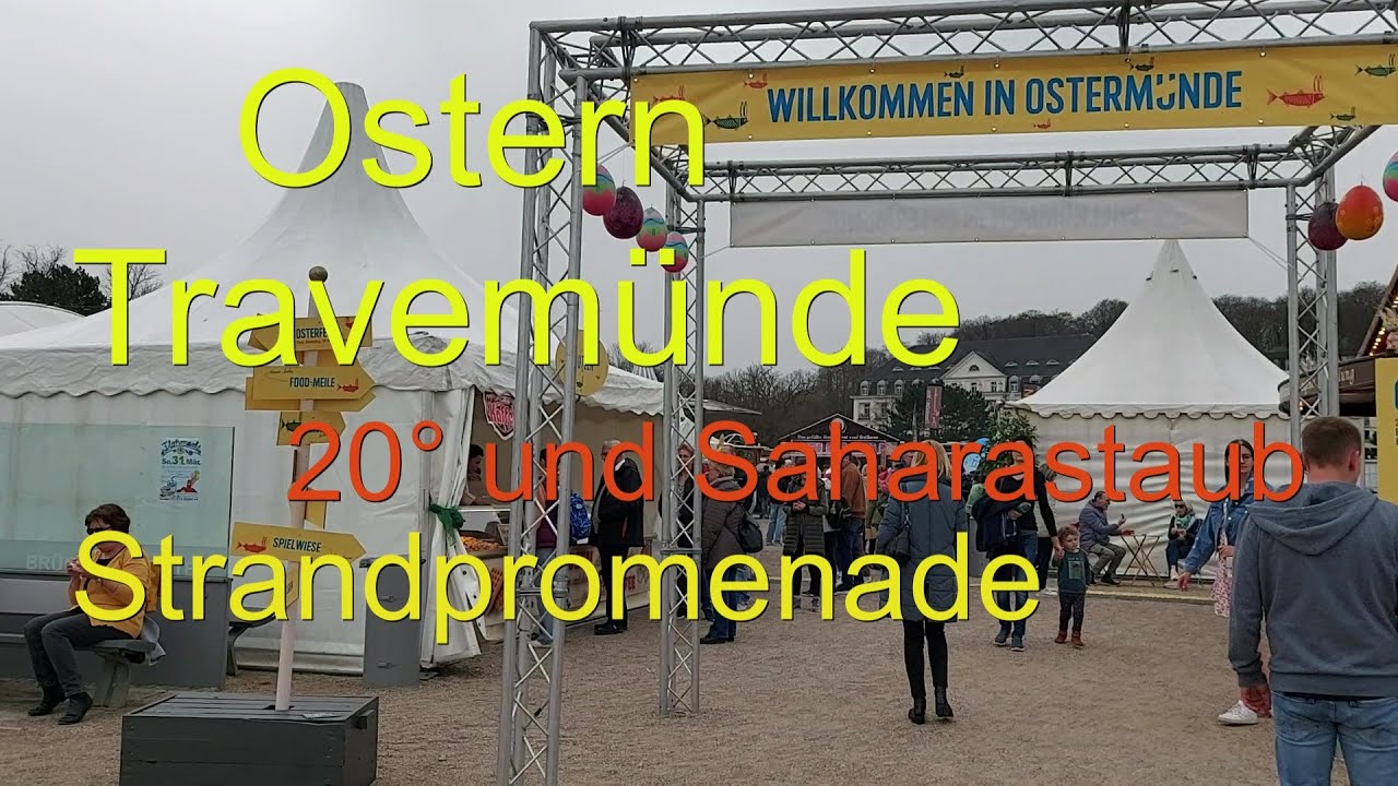 2024 Ostern Travemünde Strandpromenade