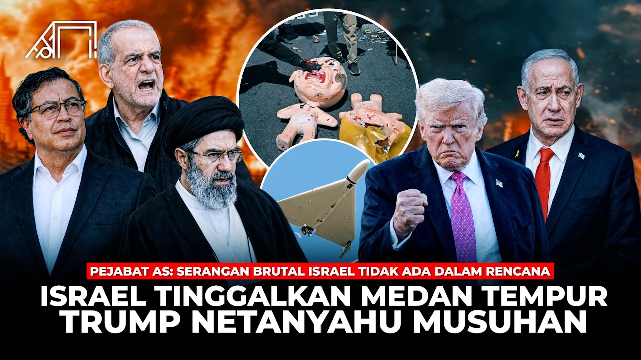 AS Israel Di Ambang Kehancuran! Trump Netanyahu Saling Serang karena Masalah Sepele, Tel Aviv Rata