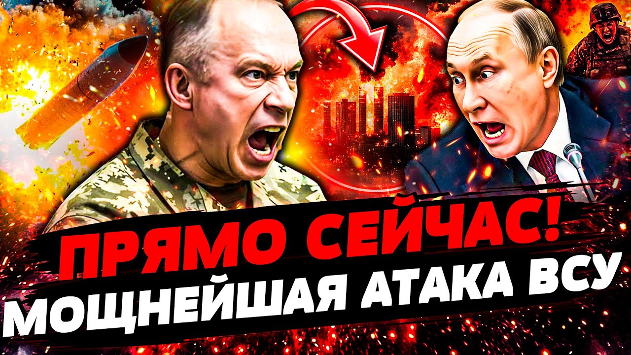 💥ЭТО ЗА КИЕВ! СЫРСКИЙ ОТДАЛ ПРИКАЗ! МГНОВЕННАЯ МЕСТЬ ВСУ: РФ В ОГНЕ! ФРОНТ РАЗОРВАЛО|УКРАИНА СЕГОДНЯ