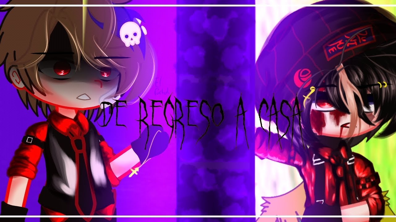 de regreso a casa / gacha club / Quackity - Luzuvlogs / AU / Twitter/
