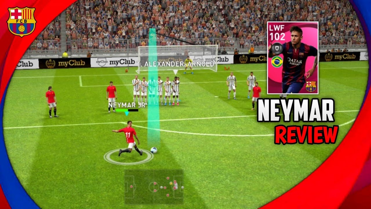 Iconic Moment NEYMAR JR 102 Rated Review 😱 Best Lwf ? Pes 2021 Mobile