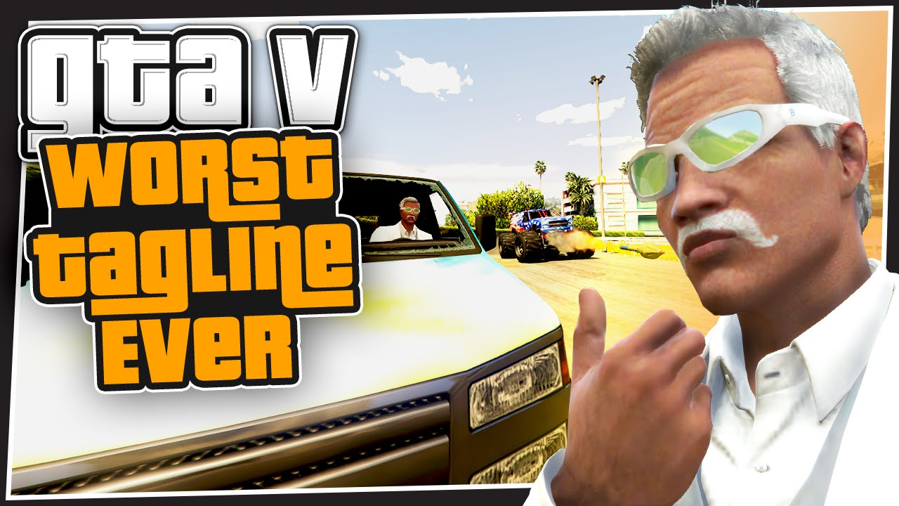 GTA 5 Online - Worst Tagline Ever (GTA V Custom Games)