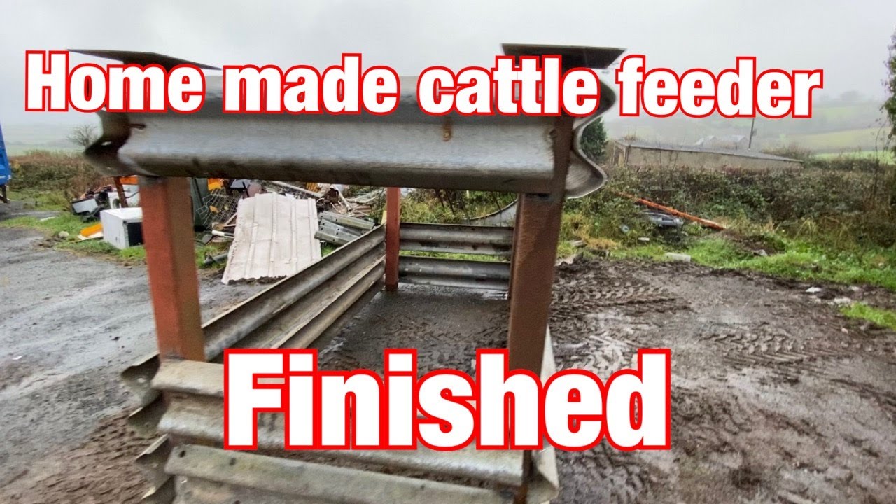 The cattle feeder feed bunk is finally finished. Part 3. Episode 111