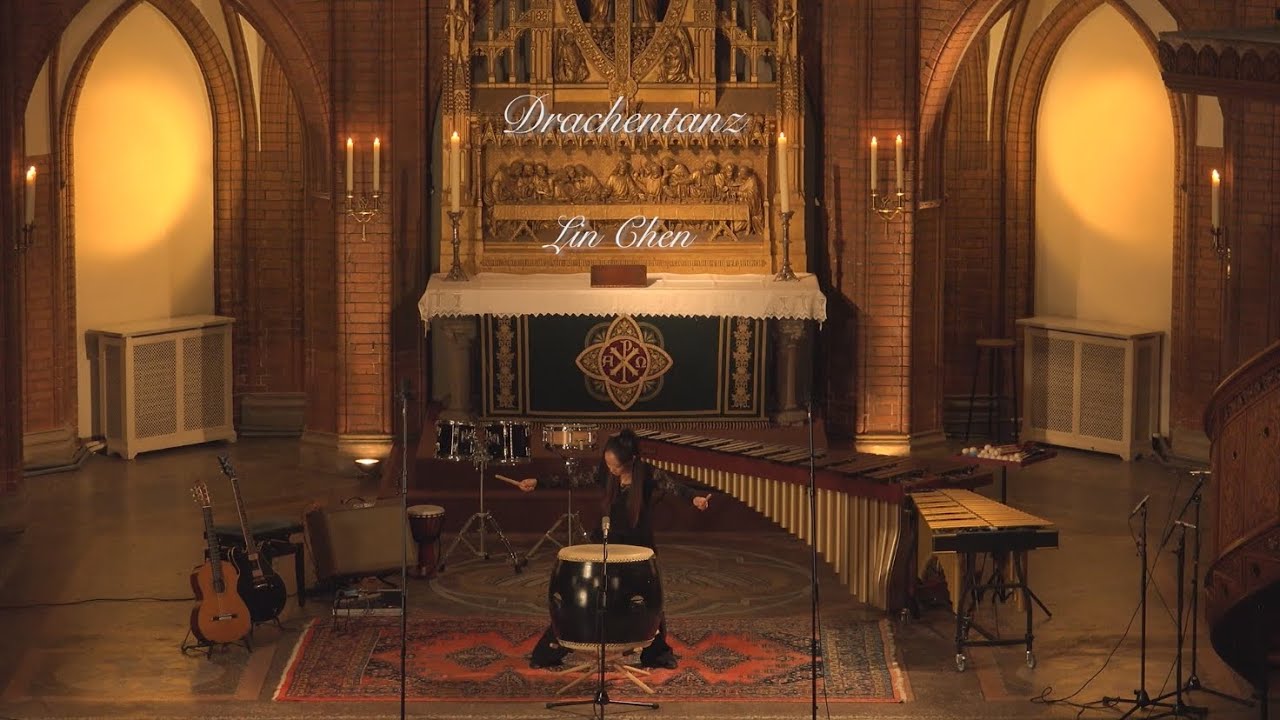 中国鼓 Chinese Drum - &ldquo;Drachen Tanz - 龙舞&rdquo;（ 2012 ） - Lin Chen 陈璘