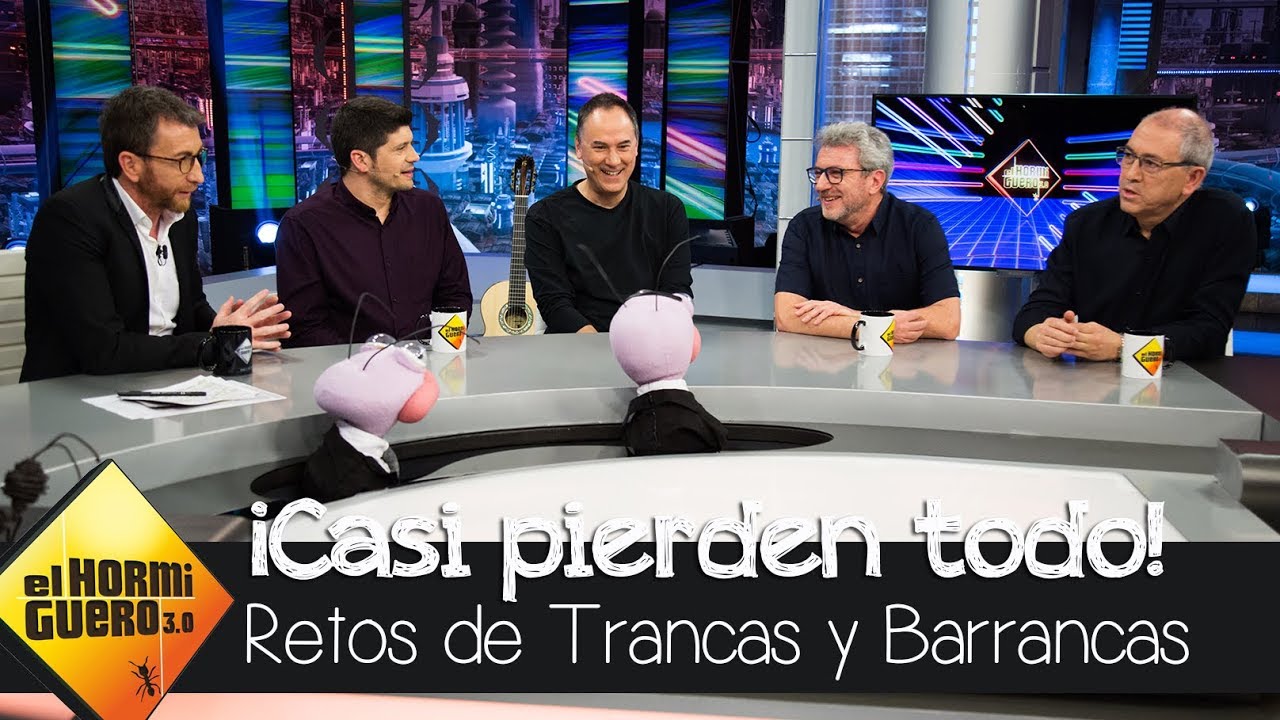 'Los Lobos', casi pierden todo el dinero de '¡Boom!' con Trancas y Barrancas - El hormiguero 3.0