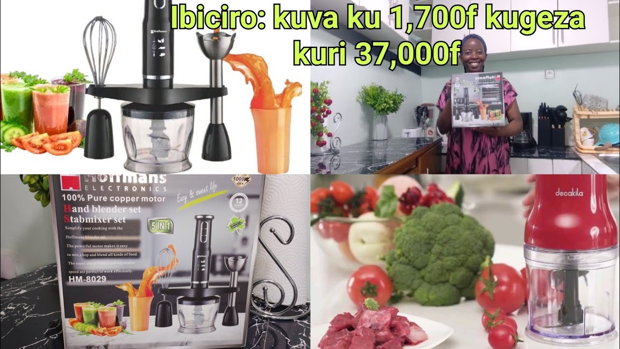 Ibikoresho byo mugikoni nshuruza bitandukanye n'ibiciro byabyo✅ guhera ku 1,700f👌