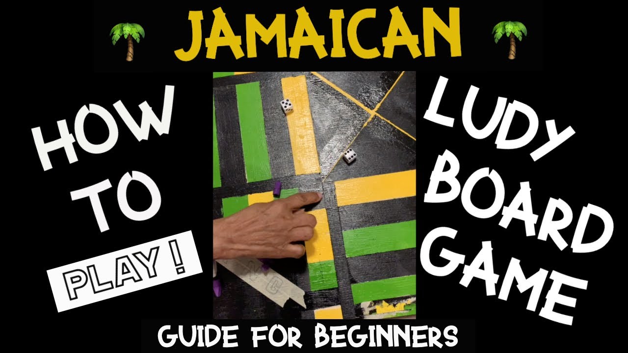 Jamaican Ludy Board Game Guide For Beginners | HOW TO PLAY (Basic Game Play)