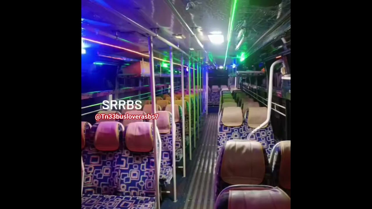 SRRBS💙Erode to Palani👆Sri Raja Rajeshwari Bus services👑Night time Last Bus in erode
