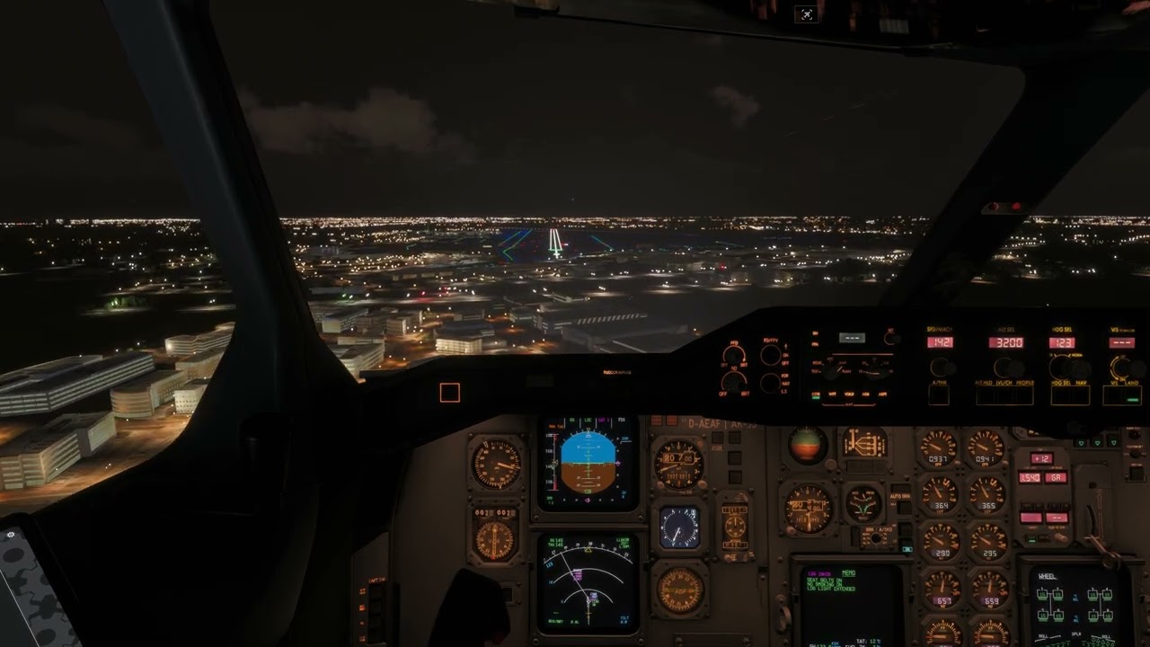 [MSFS 2024] Night Landing into Tel Aviv LLBG | DHL A306