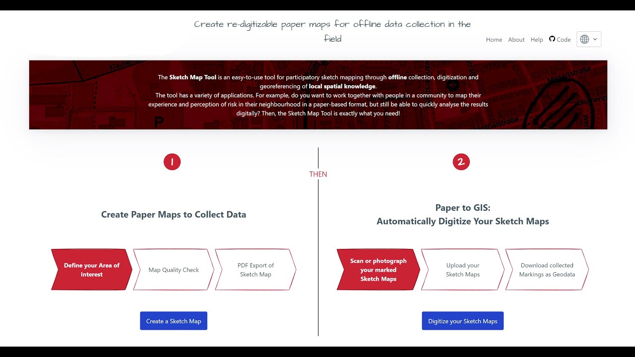 Introduction to the Sketch Map Tool