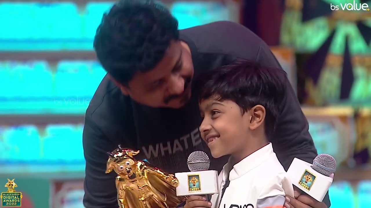 Rithu Rocks அவர் அப்பாக்கு செய்த surprise..!! | Blacksheep Digital Awards 2022 | Bs Value