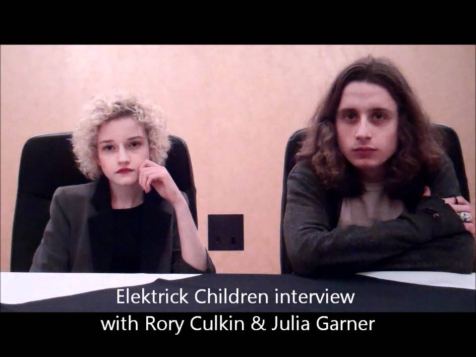 Rory Culkin & Julia Garner interview Electrick Children SXSW