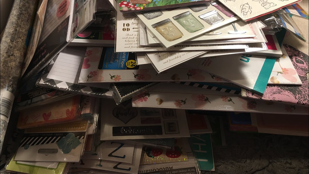 Dollar Tree haul - junk journal supplies - stickers oh my!!!