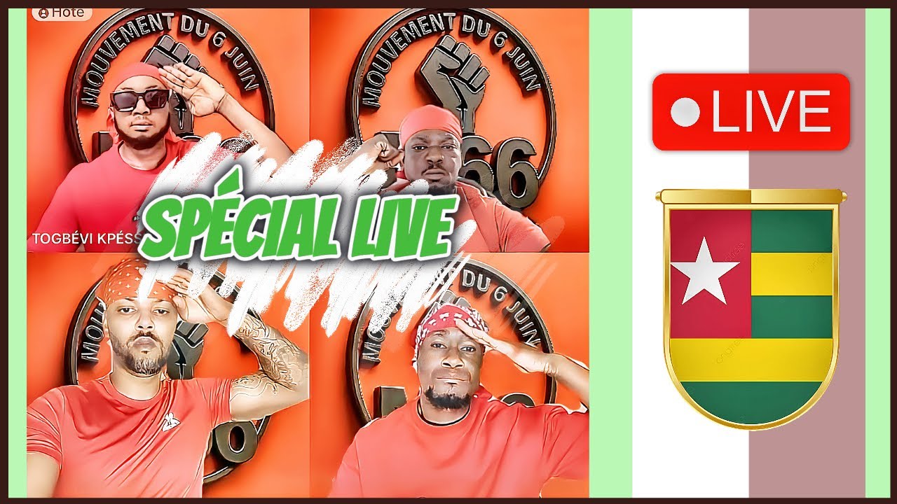🔴 TOGO: LES BLOGUEURS EN LIVE AVEC  DES INFOS IMPORTANTES (08/09/2025)