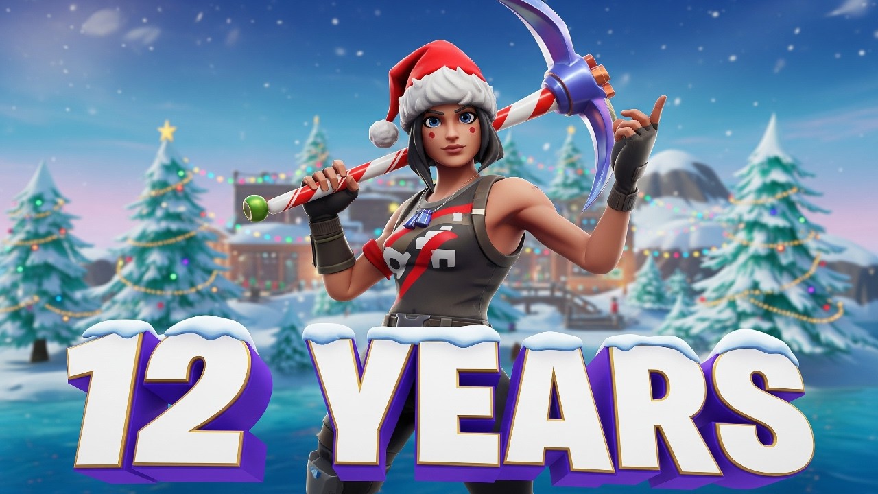 12 лет на YouTube! С Рождеством, Fortnite!