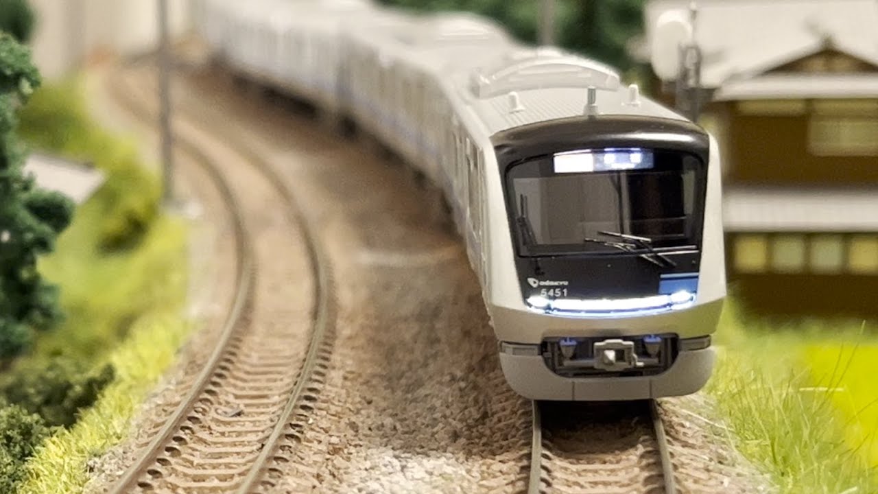 【鉄道模型】小田急5000形  Nゲージ走行動画