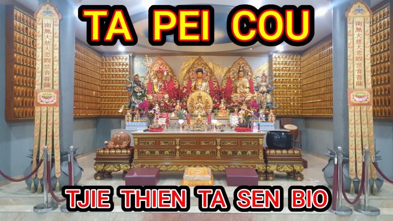 LIAM KENG - TA PEI COU - VIHARA DHAMMA BUDHI BHAKTI / TJIE THIEN TA SEN BIO - TANGERANG