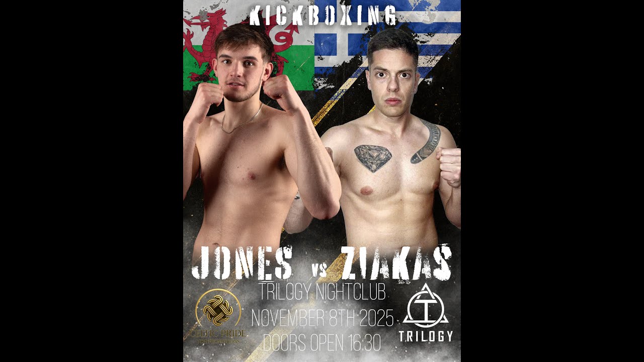 Jones vs Ziakas | Celtic Pride Promotions | Full Fight