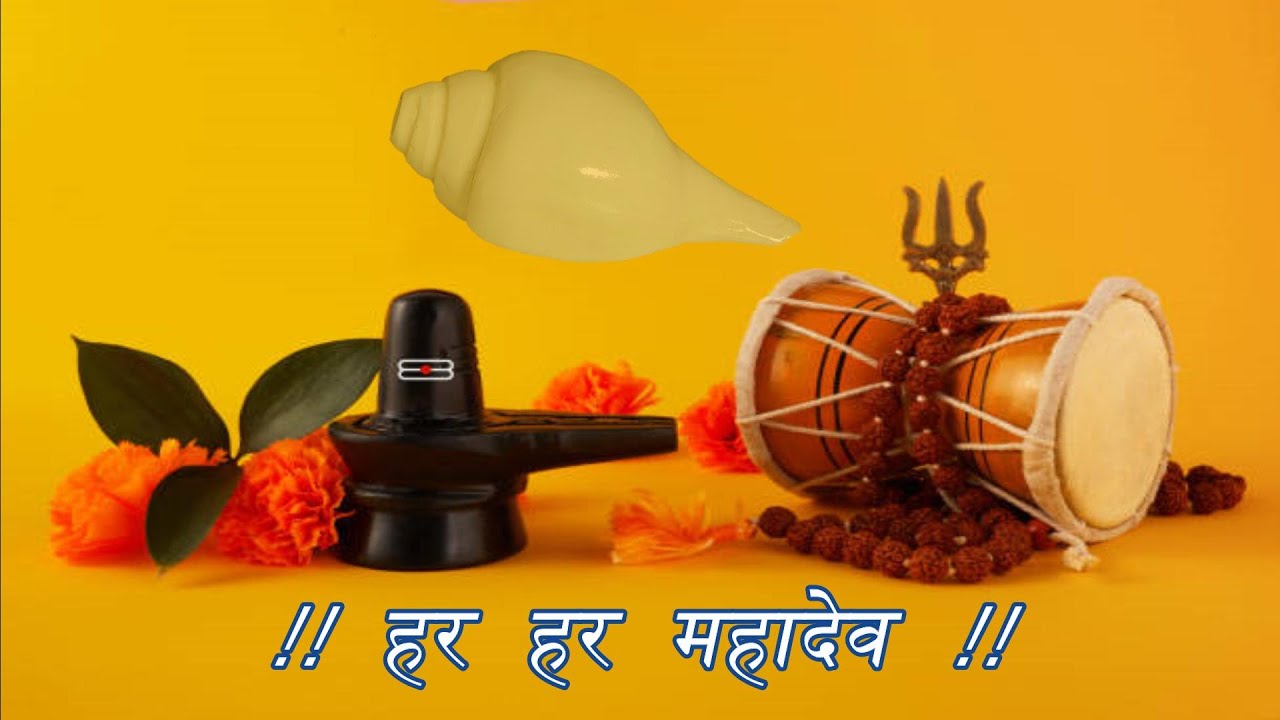 shankh sound with damru  | shiv song | shankh dhwani |damru dhun | mahakal dhun |