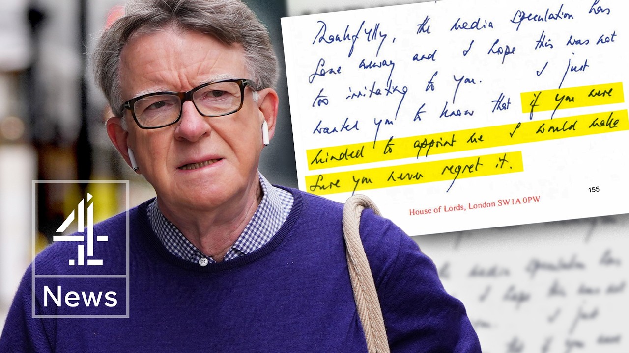 New batch of Mandelson files published - how embarrassing is it for the government?