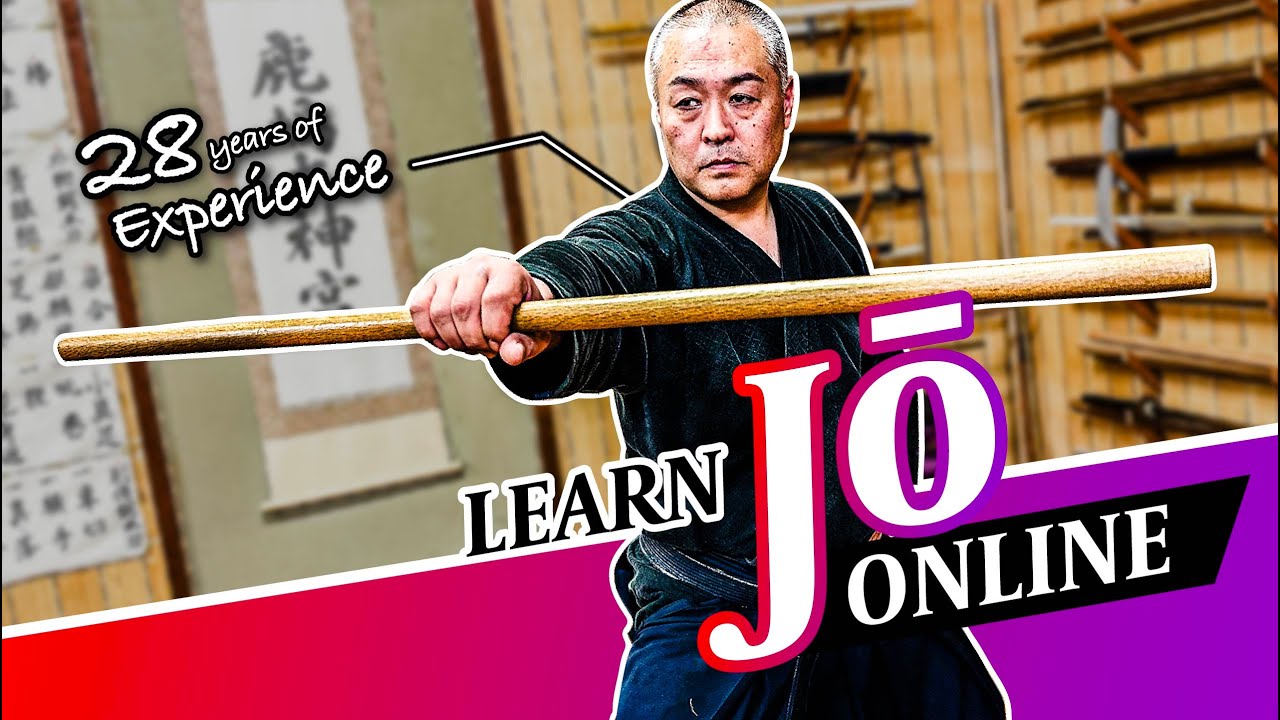 Learn Online the Fastest and Most Rational Jō Technique in Japan | Shunjō Falcon Staff