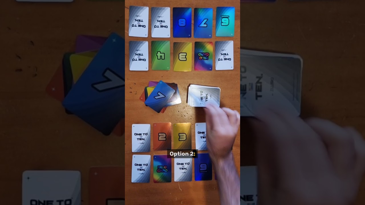 How to use the Switch Card in ONE TO TEN &reg; 🔄 #cardgame #boardgames #tutorial #howto #tabletopgaming