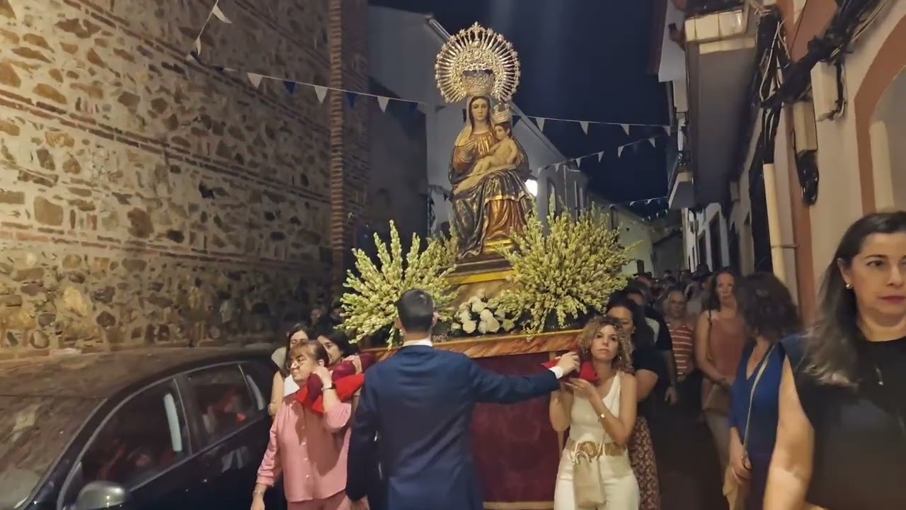 Procesión de La Virgen de Andévalo 