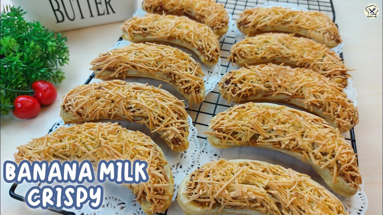 BANANA MILK CRISPY IDE JUALAN OLEH OLEH YANG RAME DAN LARIS
