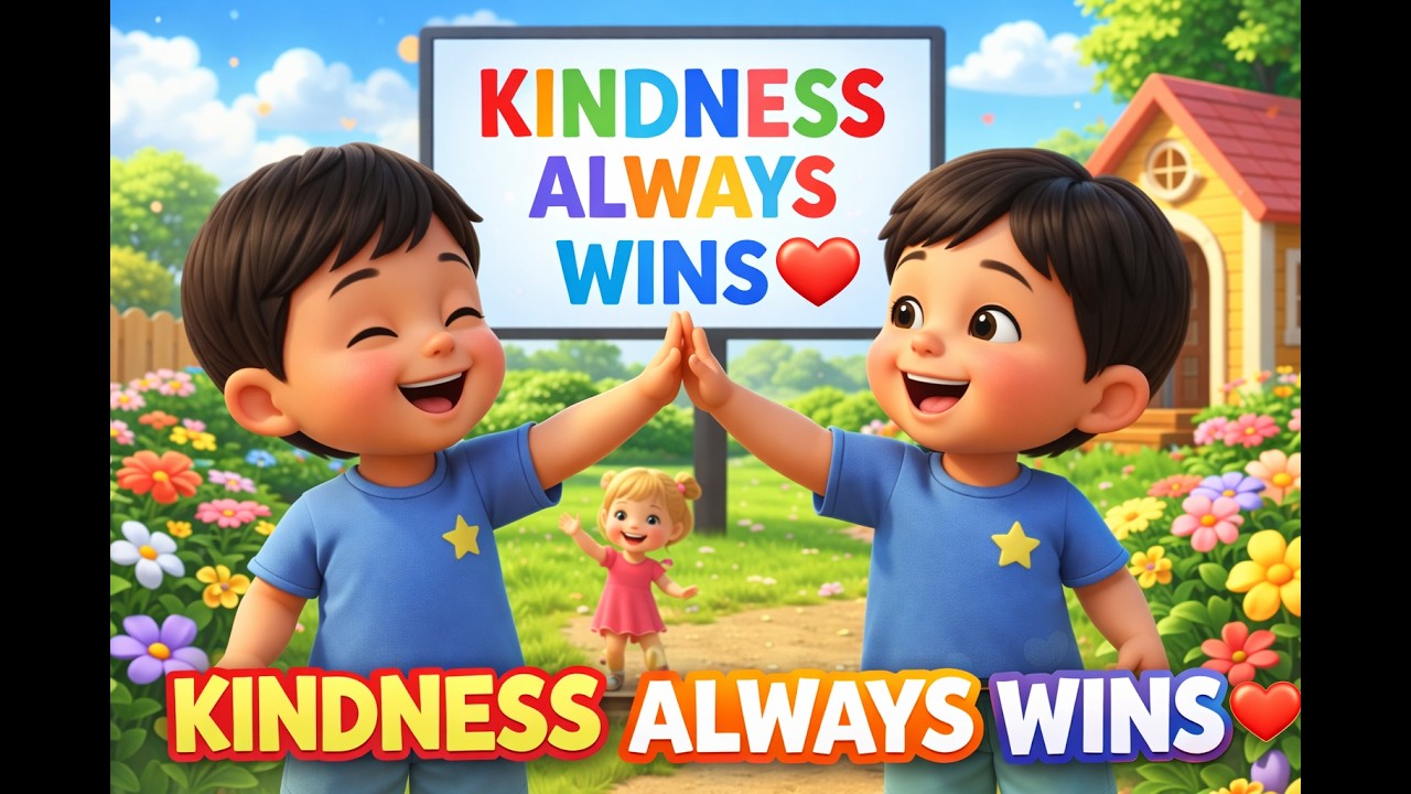 Kindness Always Wins ❤️ | Beautiful Kids Moral Story (3D Animated)