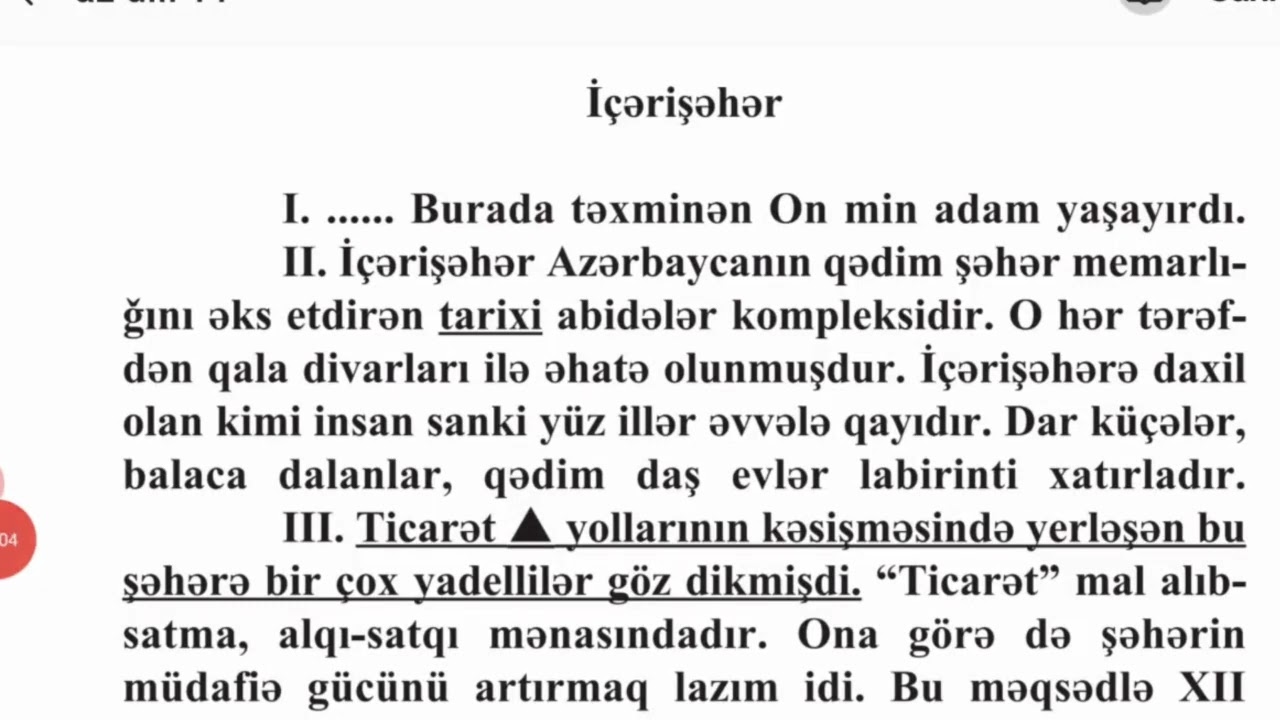 22.10.2023 sınaq imtahanı Azərbaycan dili 9cu sinif