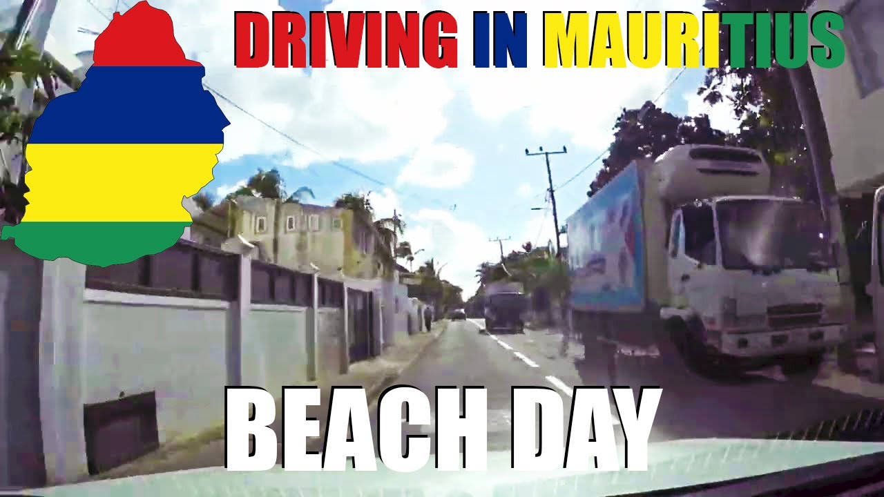 Driving in Mauritius from Récif Attitude Hotel to Mont Choisy Beach - Friday 16th June 2023