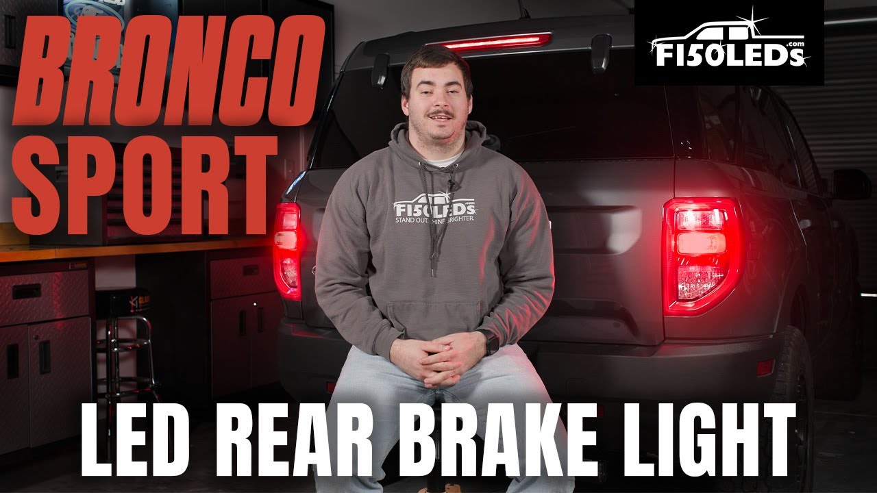 Bronco Sport LED Rear Brake Lights Installation ( From F150LEDs.com)