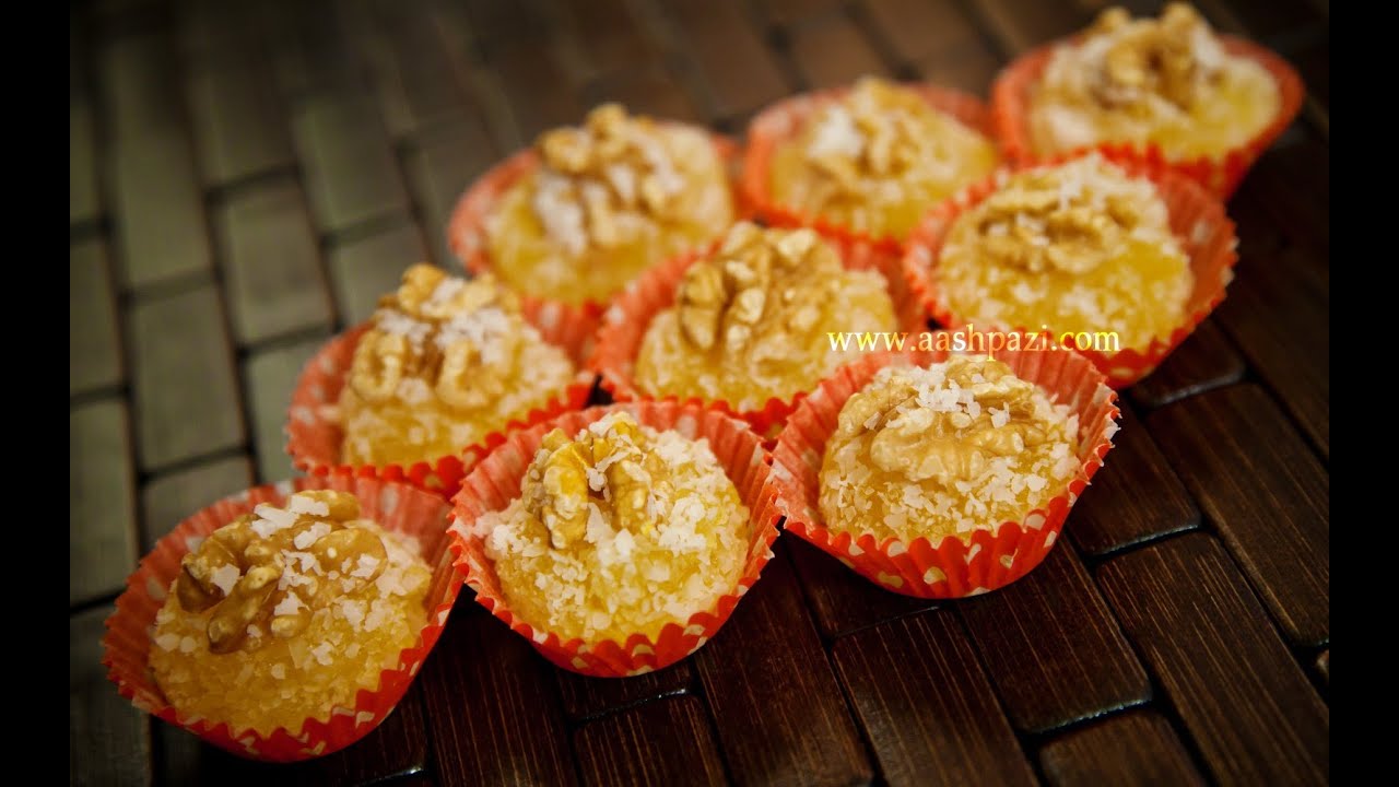 Baslogh (walnut pastry swirl Persian) recipe