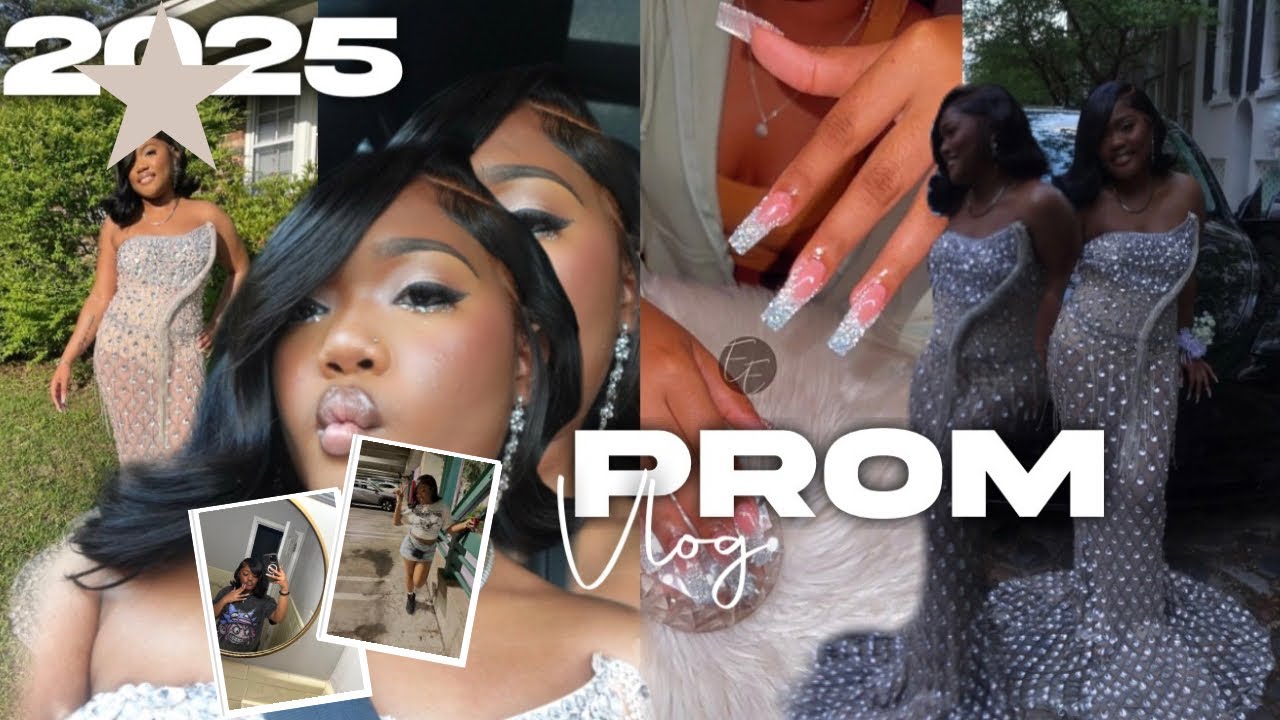 PROM VLOG 2025 |maintenance, dress, appointments, + more