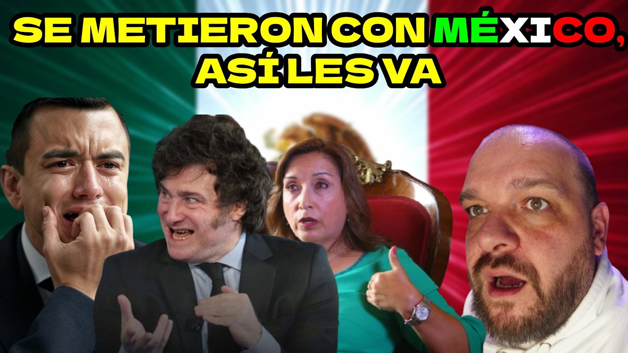 Se les cae el país a pedazos, no debieron meterse con México