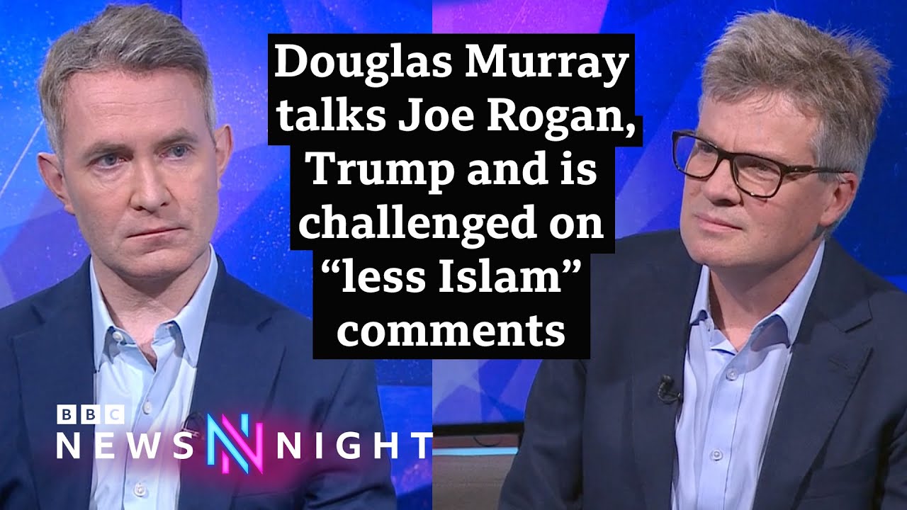 Douglas Murray talks Joe Rogan, Trump and is challenged on “less Islam” comments