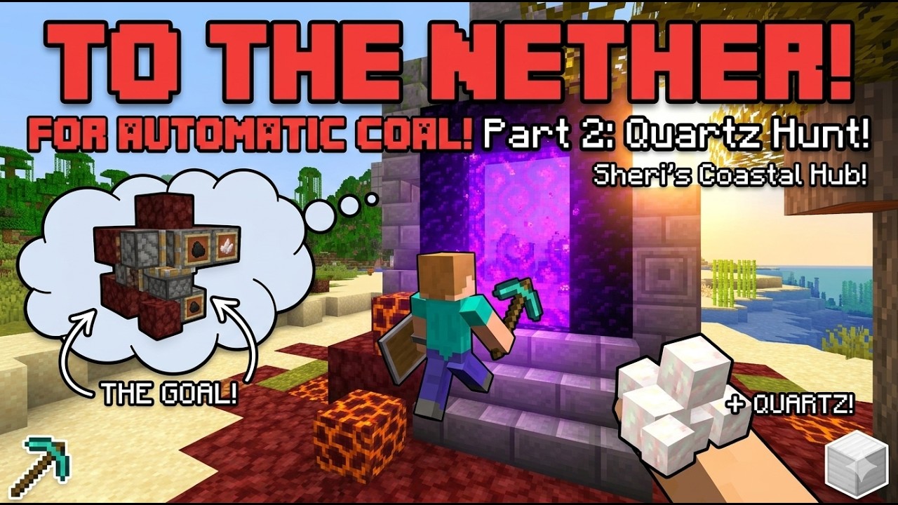 TO THE NETHER! For Automatic Coal!