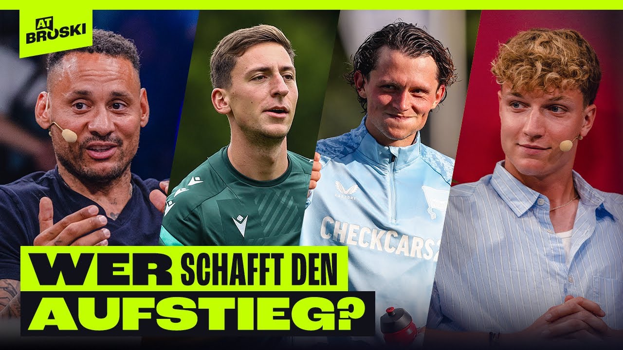 Hannover, Hertha und Co. ‼️ WER ist Aufstiegsfavorit 🏆 | At Broski - Die Sport Show