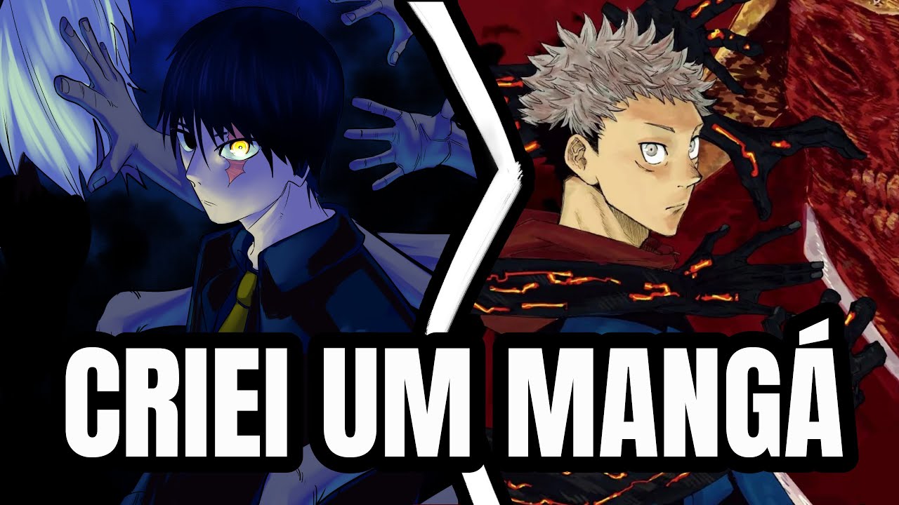 Criei um Mangá