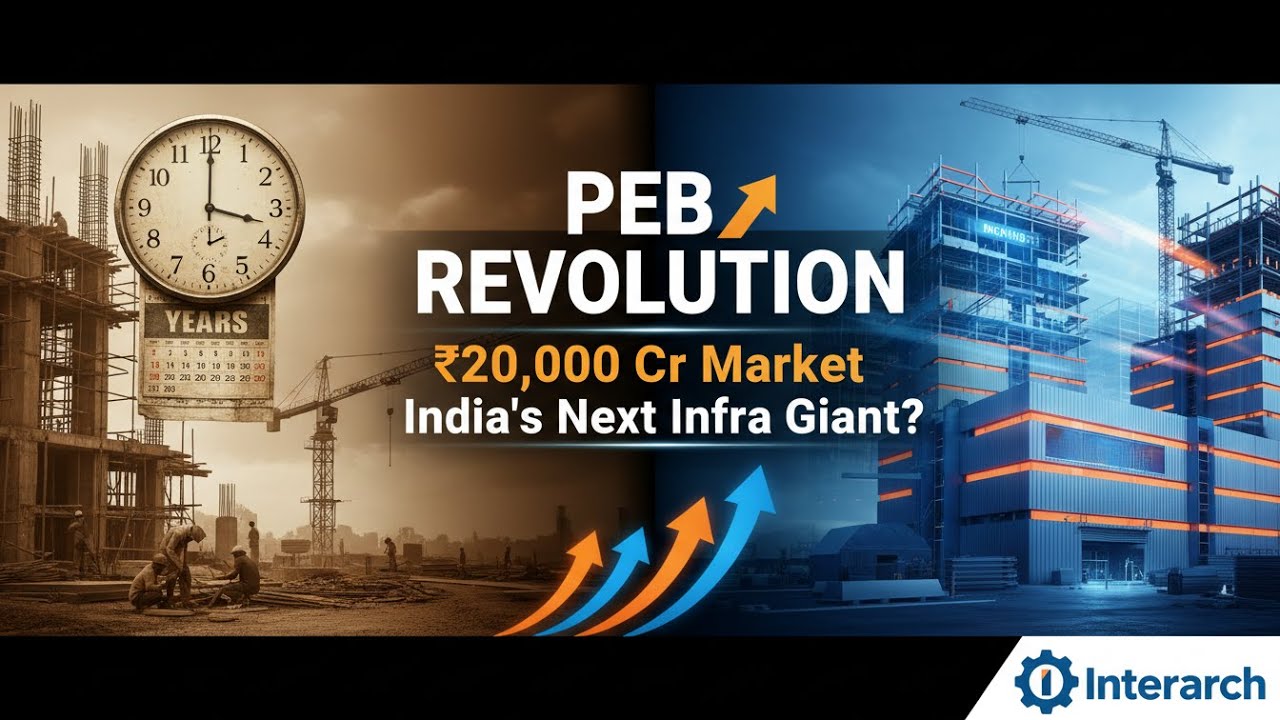₹2000 Cr Target! Interarch Building Solutions Deep Dive | PEB Revolution in India | Multibagger ?