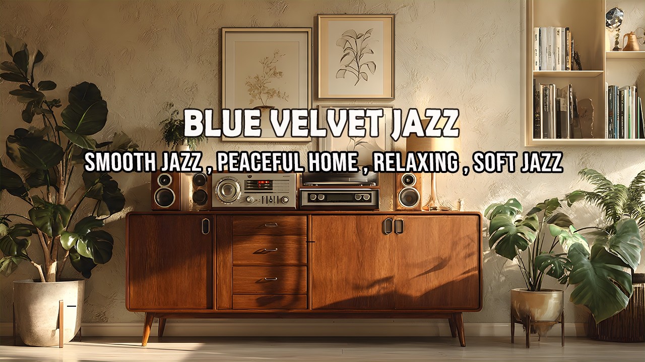 💙🎷 Blue Velvet Jazz — Deep Relaxing Jazz for Healing & Inner Peace 🌿