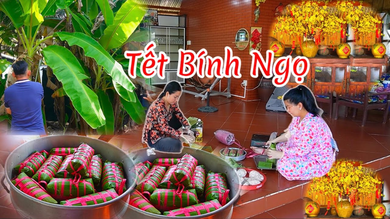 Tất Bật Chuẩn Bị Đón Tết Bính Ngọ 2026 • Chả Lụa Gân Tiêu Xanh | MTQH