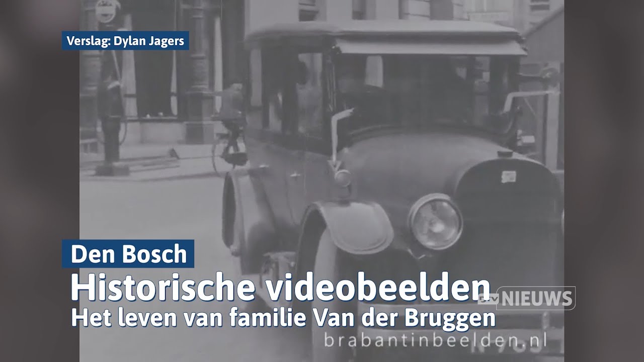 Beelden uit 1928 van Den Bosch, gemaakt met één van de eerste filmcamera's I Dtv Den Bosch