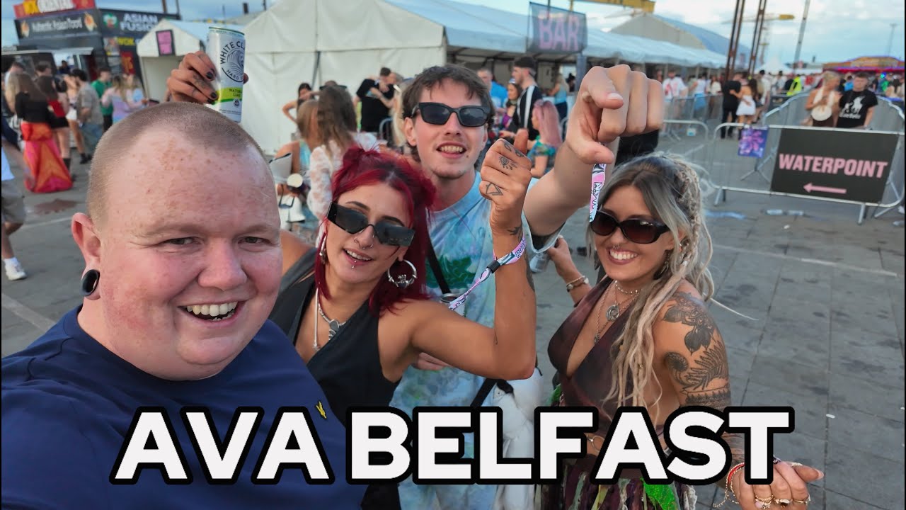 AVA Festival, Titanic Slipways, Belfast, Northern Ireland 2025 with Stumpy