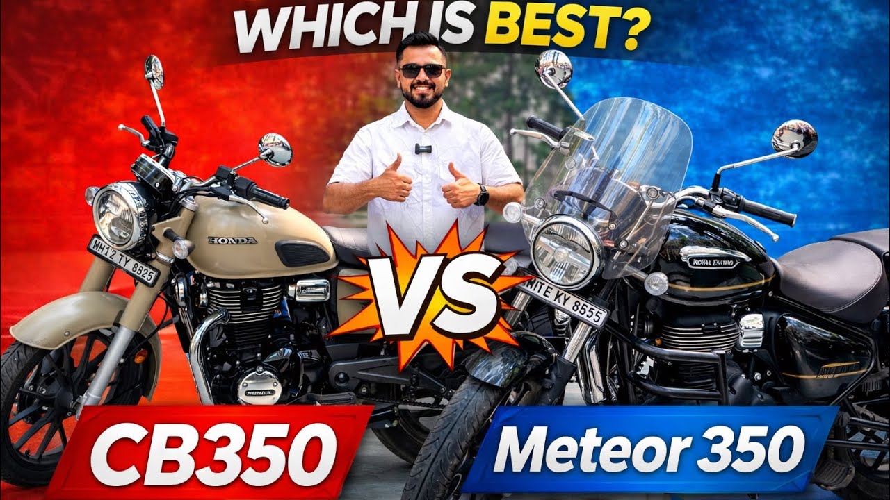 Honda CB350 vs Meteor 350 &ndash; The Real Winner Revealed🏆