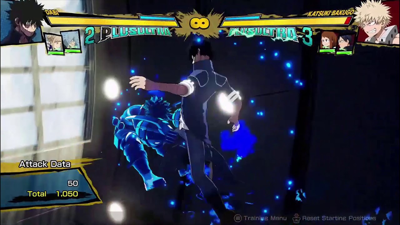 DABI COMBO COMPILATION! My Hero Ones Justice 2 