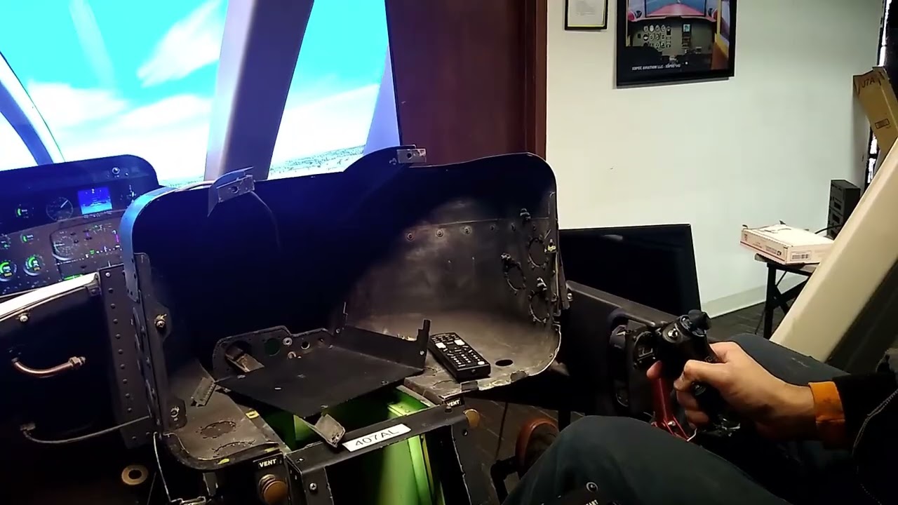 Bell 407 Flight Simulator Genesys HeliSAS Fly Through Emulation Test Flight