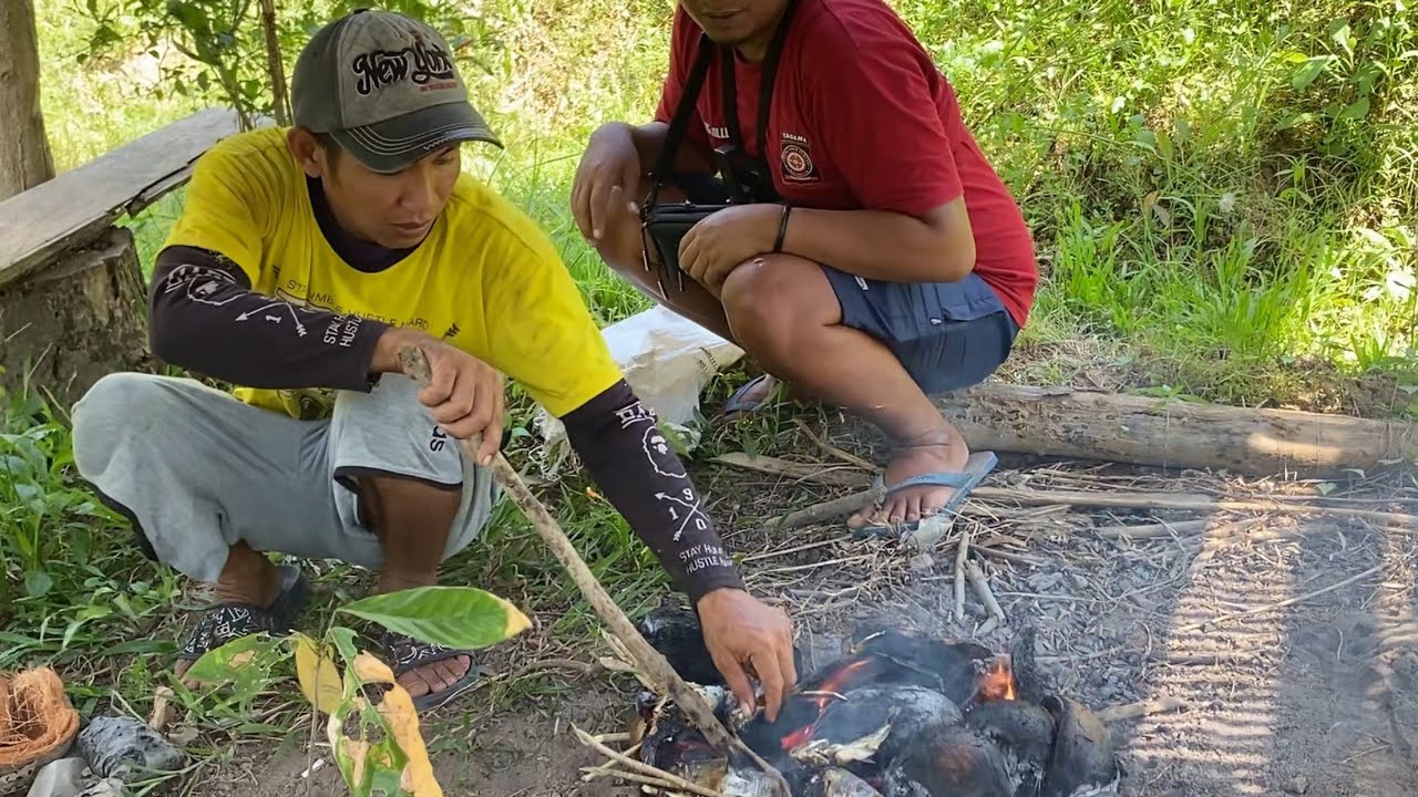 🔴Bakar Hasil Mancing Langsung Di spot !!