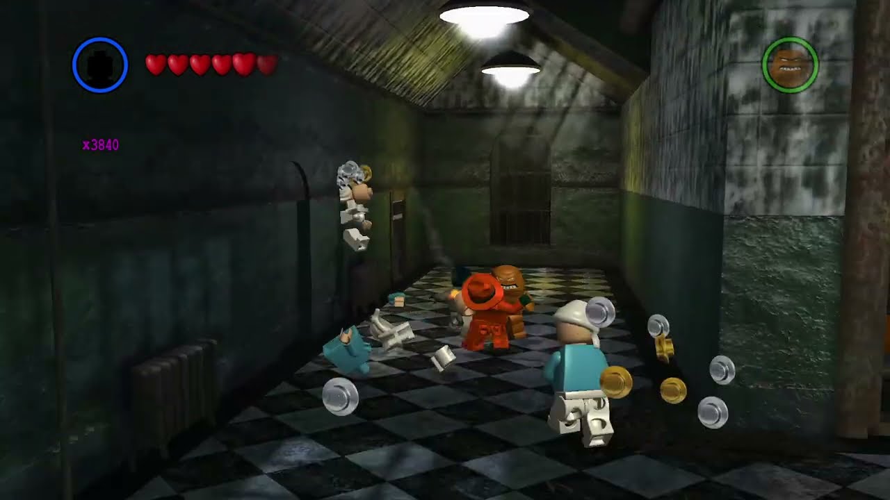 Arkham Asylum is creepier without music in Lego Batman The Video Game
