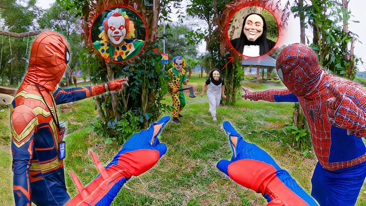 5 Spider-Man Face the Smiling Woman in the Forest Clearing (Action POV)